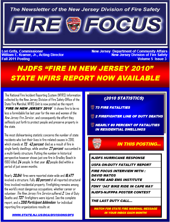 Kean Fire Safety » Fire Focus 2011