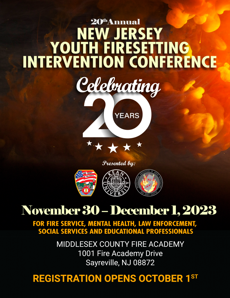 Kean Fire Safety » 2023 Youth Firesetter Intervention Conference